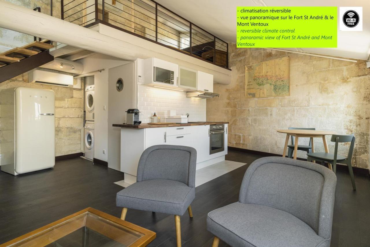 Saint Eloi - Duplex Centre Historique De Villeneuve Les Avignon エクステリア 写真